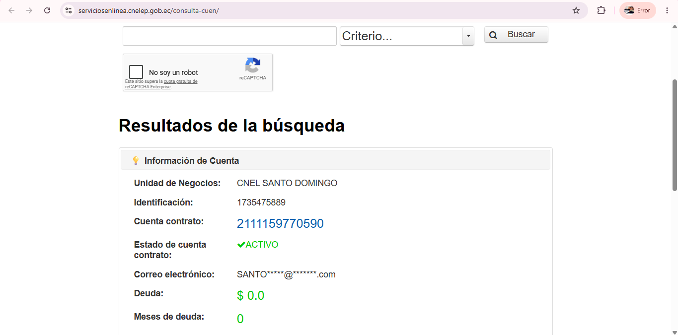 Captura del paso 4: Revisa el resultado de la consulta